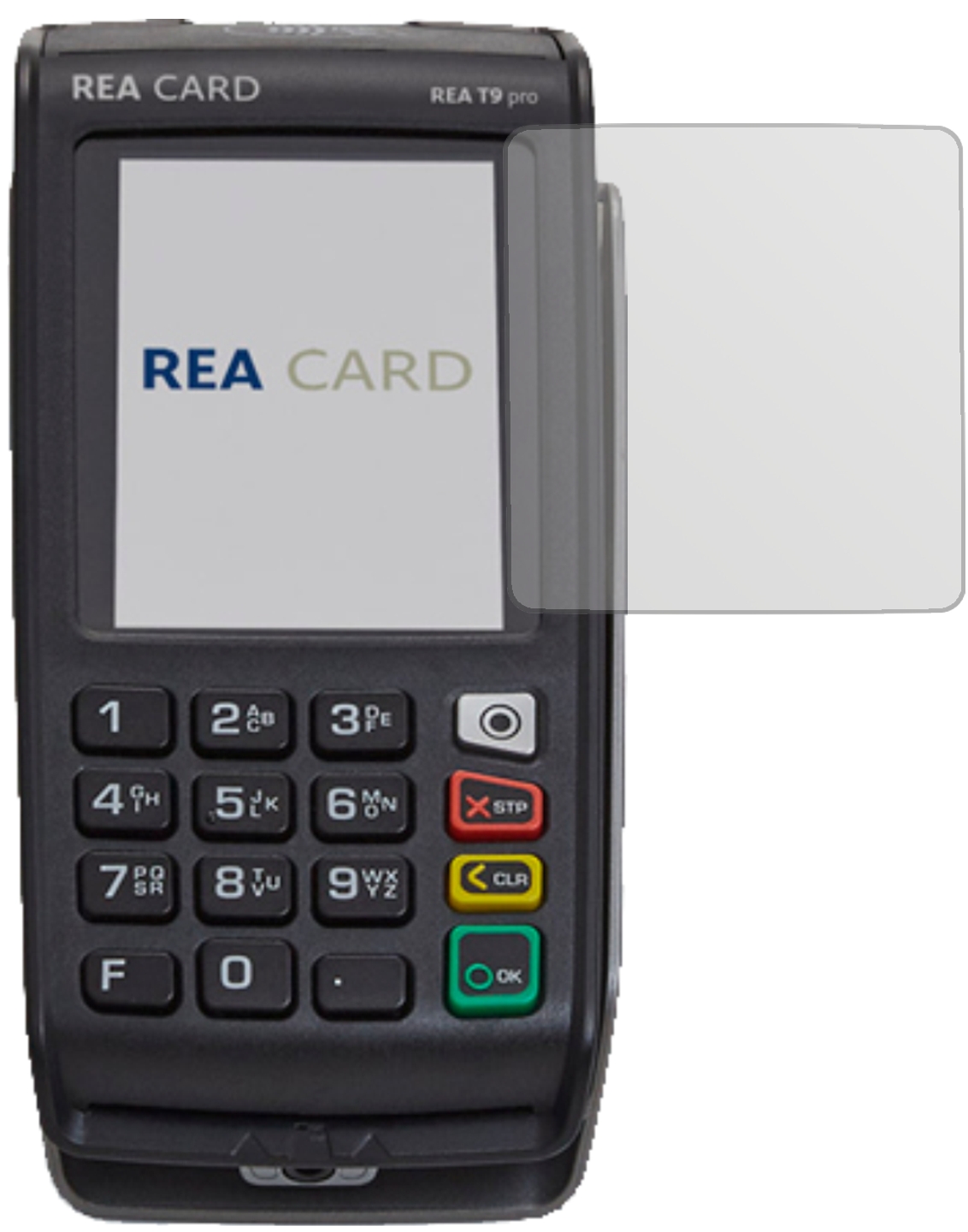 Schutzfolie für REA CARD T9 pro Terminal Display Folie matt Displayschutzfolie