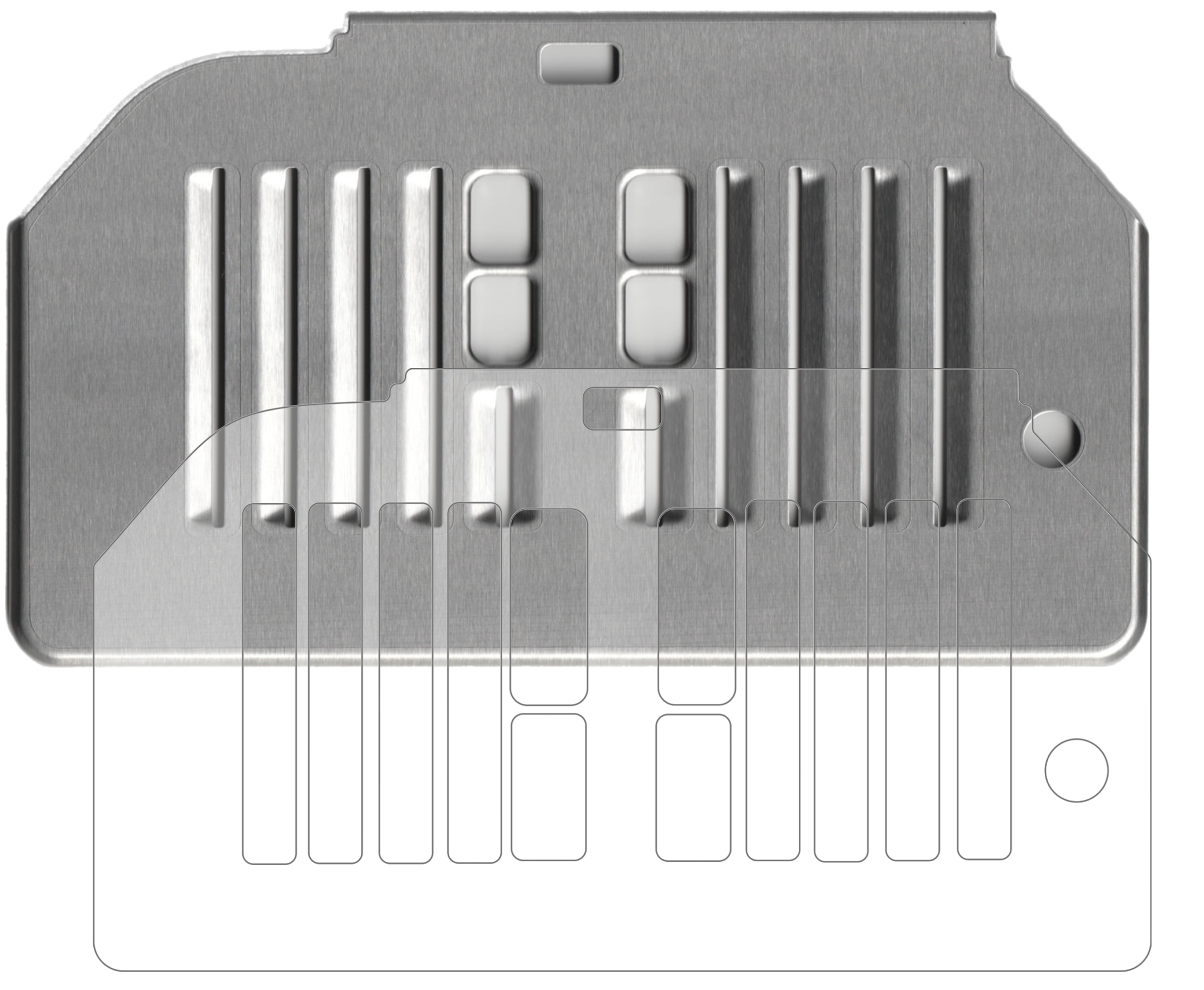 Protection d'écran pour Siemens EQ.6 TE603501DE Series 300 mat Verre souple 9H