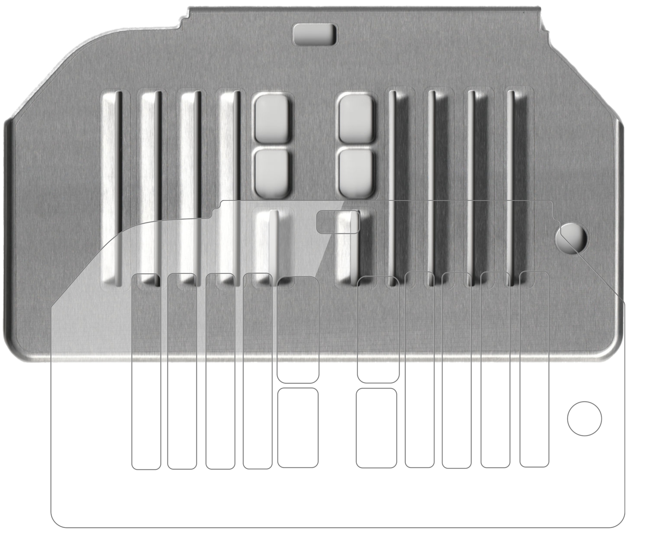 Film protection d'écran pour I Siemens EQ.6 TE603501DE Series 300 I Verre souple